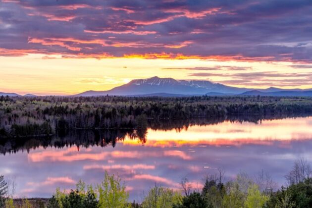 Mount Katahdin Scenic Overlook