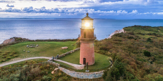 Gay Head Cliffs and Lighthouse
