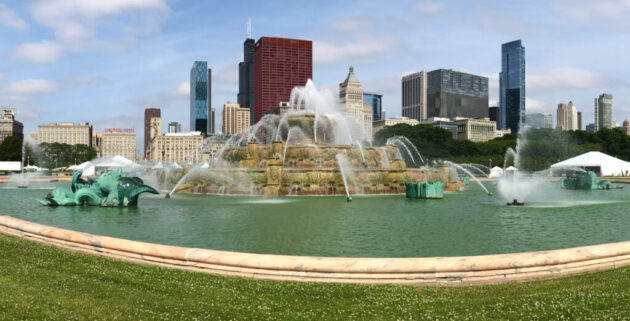 Clarence F. Buckingham Memorial Fountain