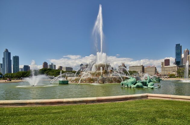 Clarence F. Buckingham Memorial Fountain