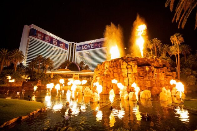 The Mirage Volcano