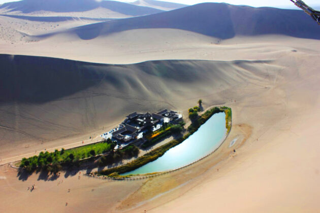 Crescent Lake and Singing Sand Dunes