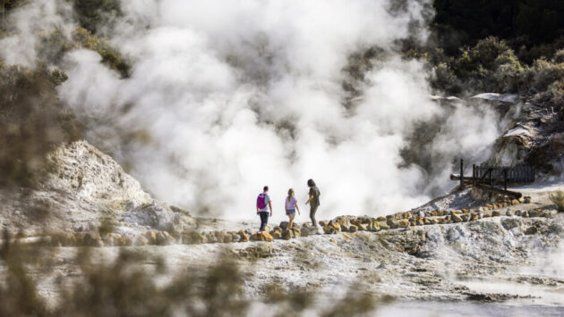 Hell's Gate Geothermal Reserve and Mud Spa