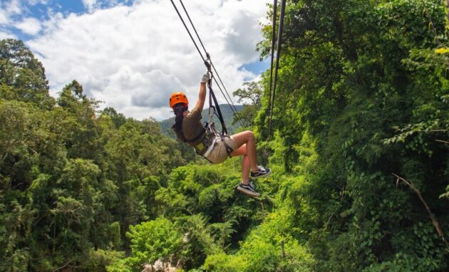 Hiking and Ziplining Pacific Harbour