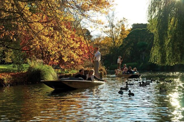 Punting on the Avon River