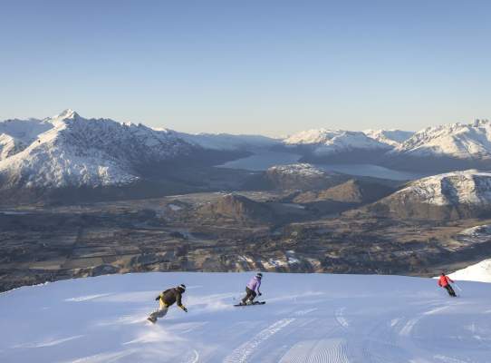 Skiing and Snowboarding