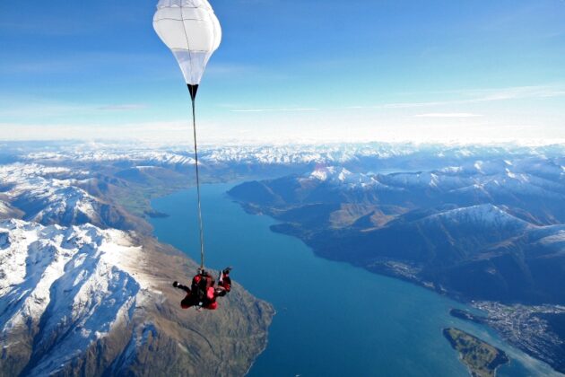 Skydiving