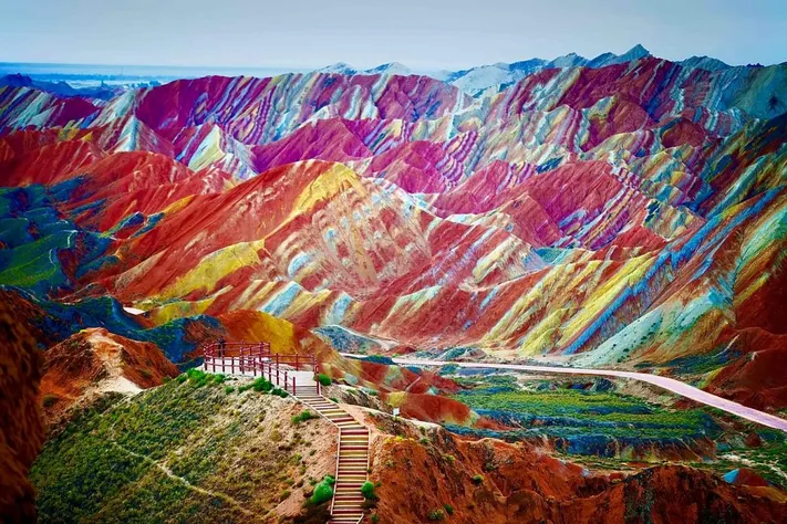 Zhangye Danxia National Geological Park (张掖七彩丹霞)