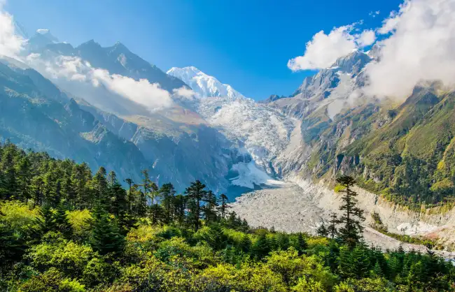 Hailuogou Glacier Forest Park