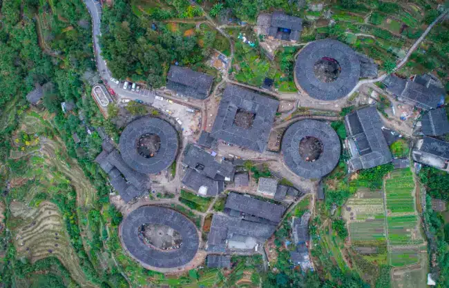 Tianluokeng Tulou cluster