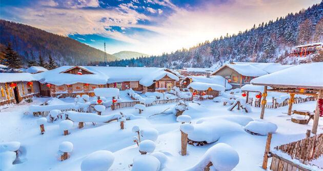 China Snow Valley Scenic Spot