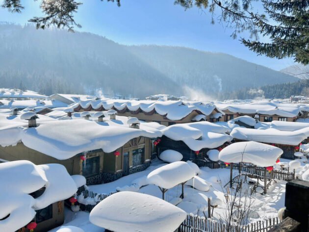 China Snow Valley Scenic Spot