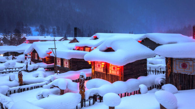 China Snow Valley Scenic Spot