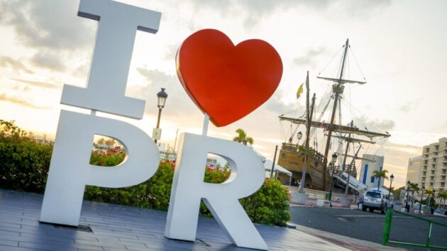 I Love PR Sign