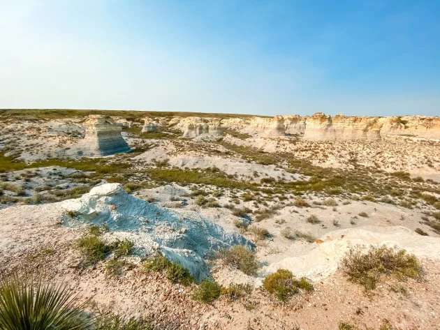 Monument Rocks and Little Jerusalem Badlands State Park