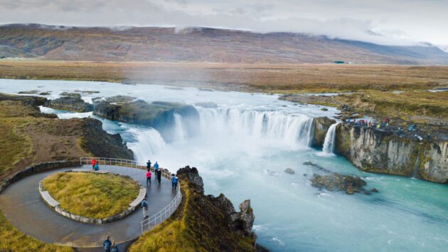 Goðafoss waterfall