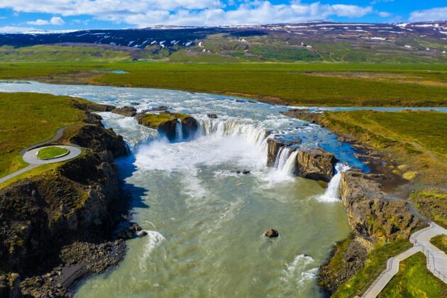 Goðafoss waterfall