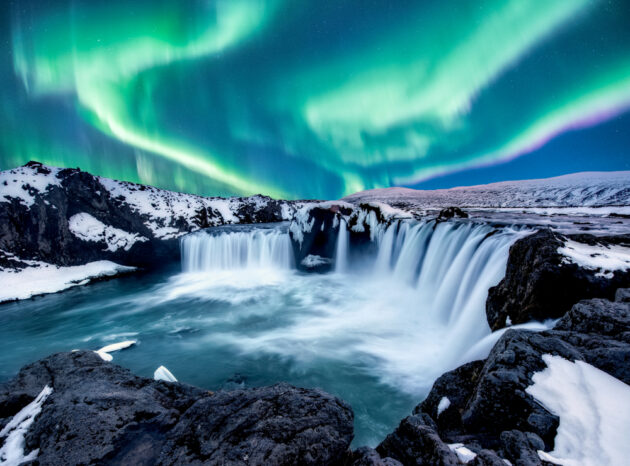 Goðafoss waterfall