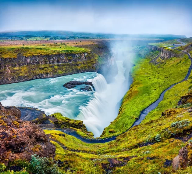 Gullfoss Waterfall