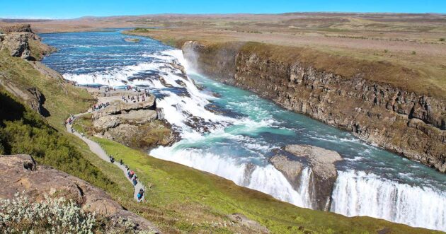 Gullfoss Waterfall