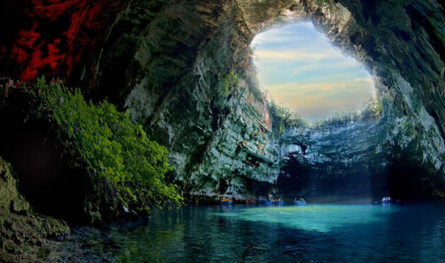 Melissani Cave Lake