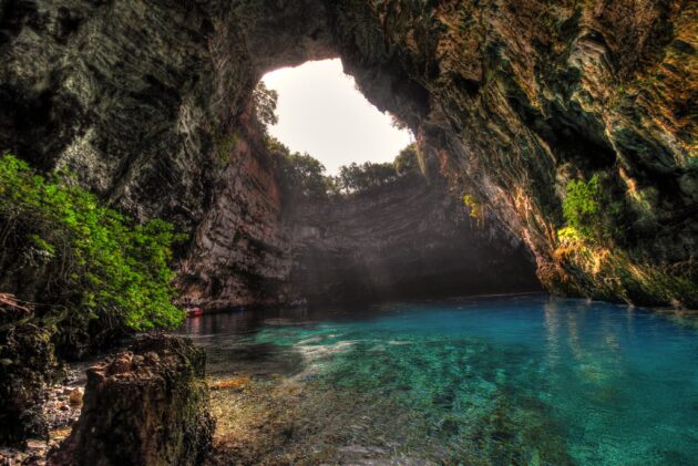 Melissani Cave Lake