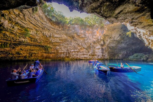 Melissani Cave Lake