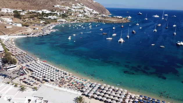 Ornos Beach