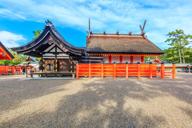 Sumiyoshi Taisha Shrine