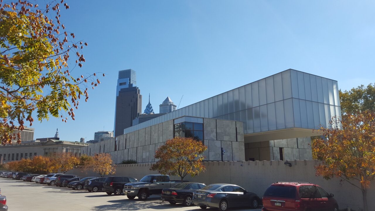 The Barnes Foundation building on the Benjamin Franklin Parkway in Philadelphia